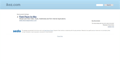 Desktop Screenshot of ikez.com